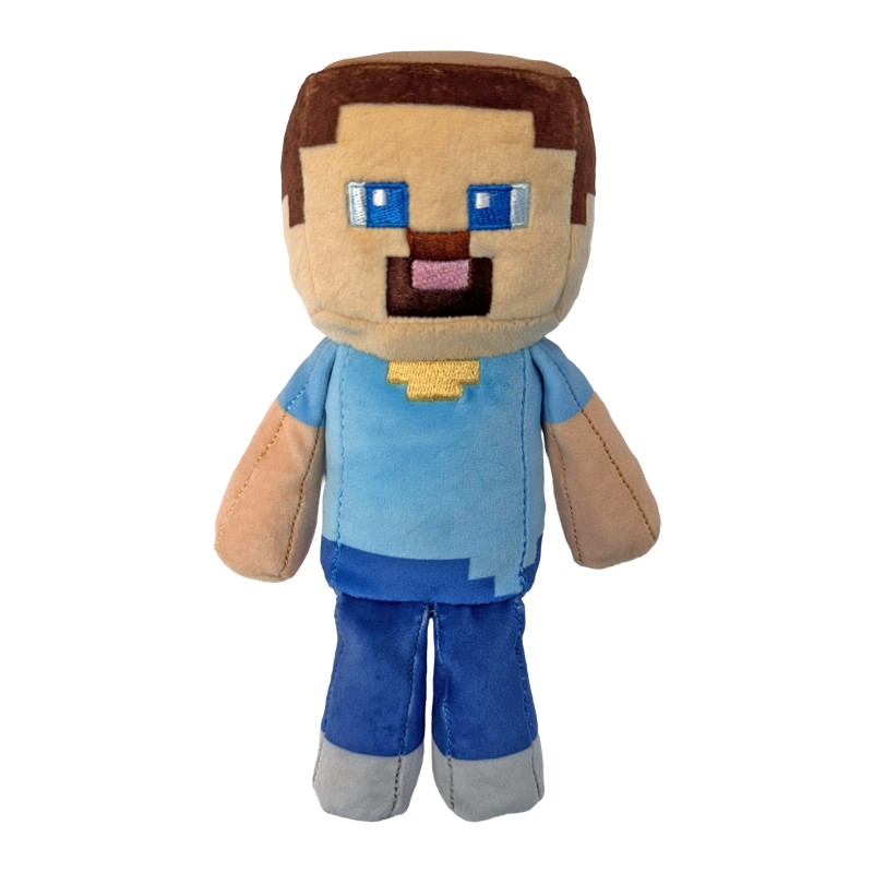 From Blocks to Snuggles: Minecraft Steve Joins the Ty Beanie Baby Family