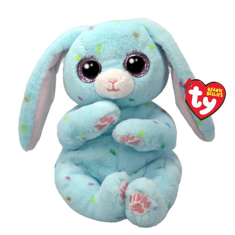 Ty Beanie Bellies - Skippy the Blue Bunny