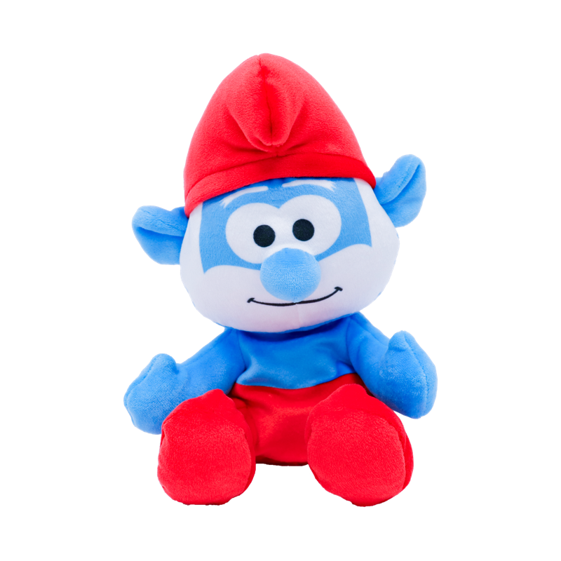 Ty Beanie Baby - Smurfs Papa Smurf Floppy