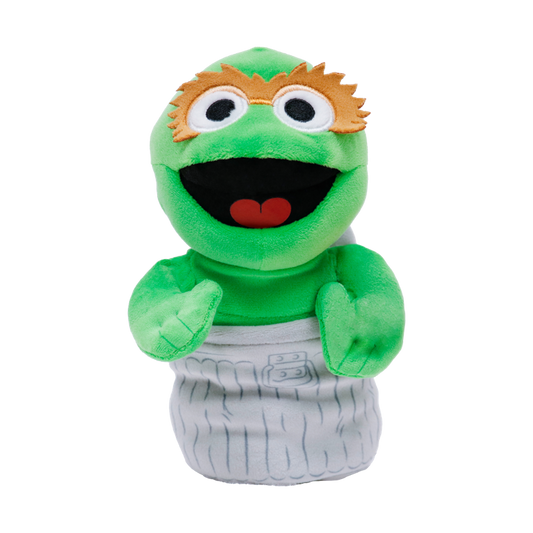 Ty Beanie Baby - Sesame Street Oscar the Grouch Floppy