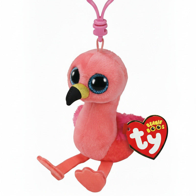 Ty Beanie Boos - Gilda the Pink Flamingo Clip