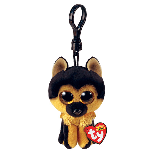 Ty Beanie Boos - Spirit the German Shepherd Clip