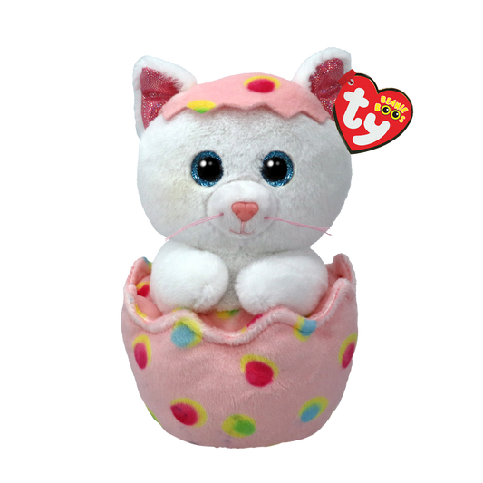 Ty Beanie Boos - Giggles the Easter Cat