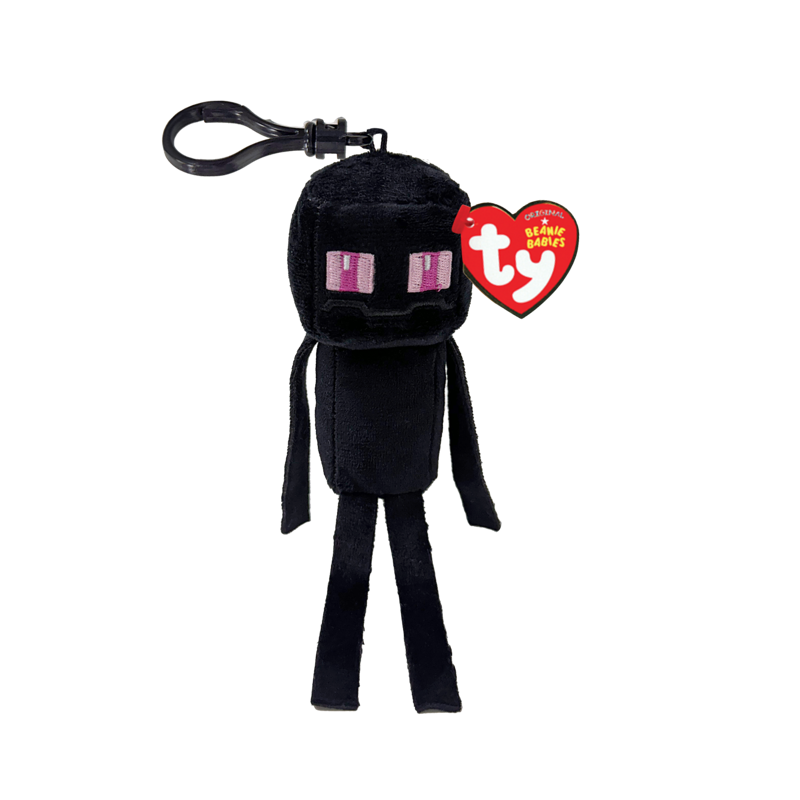 Ty Beanie Babies - Minecraft Enderman Clip