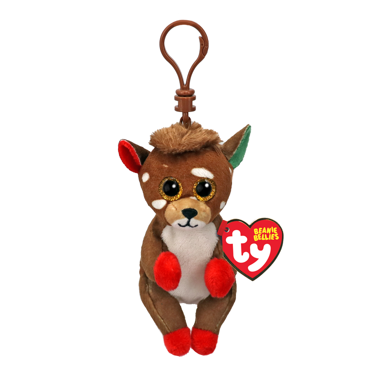 Ty Beanie Bellies - Juno the Reindeer Clip