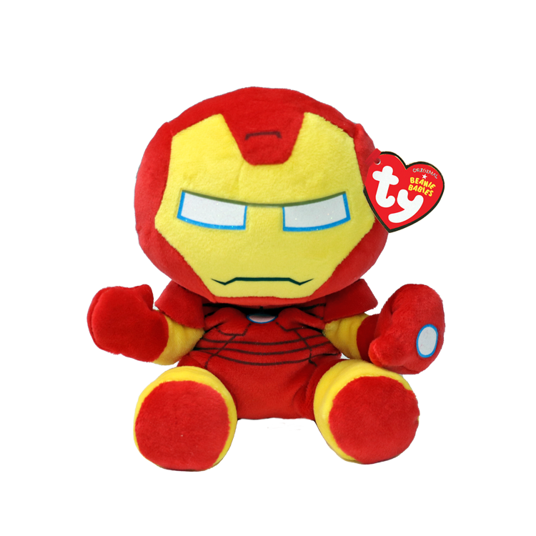 Ty Beanie Baby - Marvel Iron Man Floppy