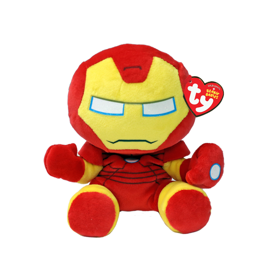Ty Beanie Baby - Marvel Iron Man Floppy