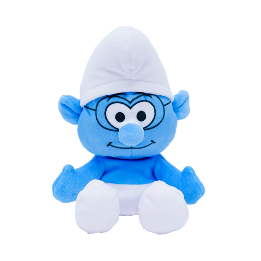 Ty Beanie Baby - Smurfs Brainy Smurf Floppy