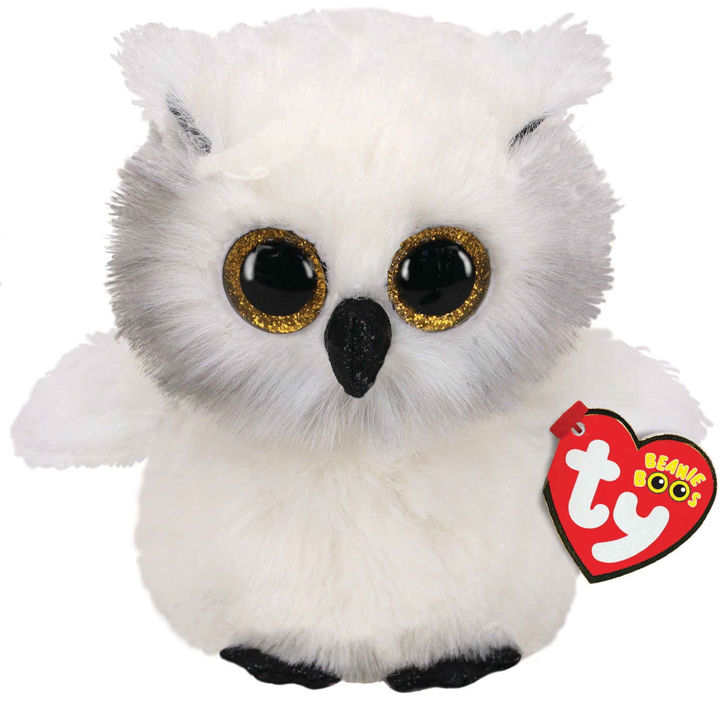 Ty Beanie Boos - Austin the White Owl