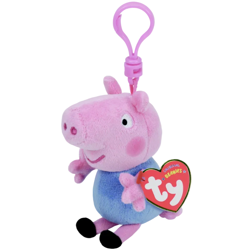 Ty Beanie Babies - Peppa Pig George Clip