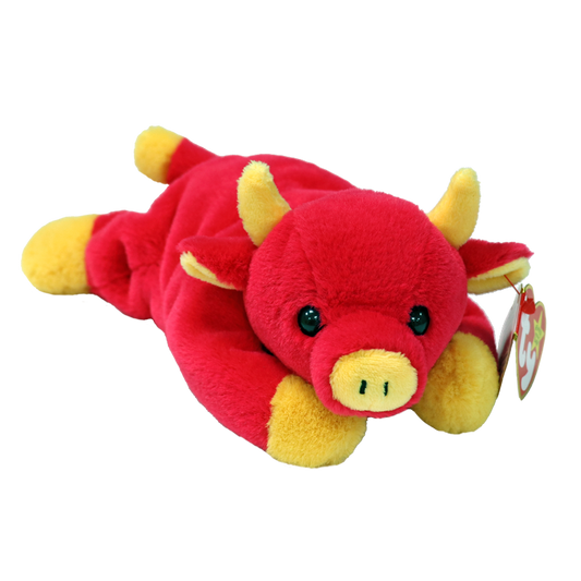 Ty Beanie Baby - Snort II the Bull 30th Anniversary
