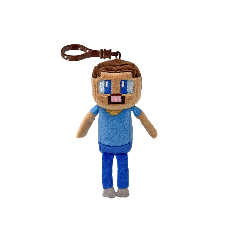 Ty Beanie Babies - Minecraft Steve Clip
