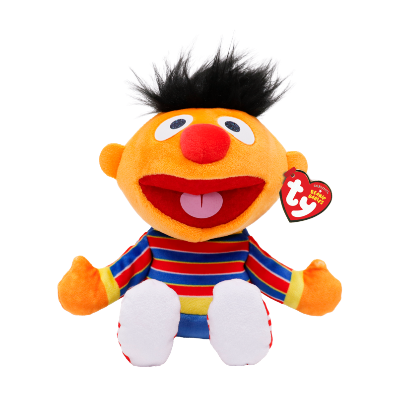 Ty Beanie Baby - Sesame Street Ernie Floppy
