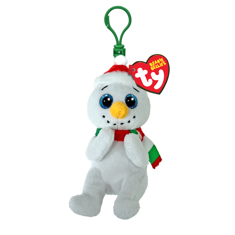Ty Beanie Bellies - Brrrnard the Snowman Clip