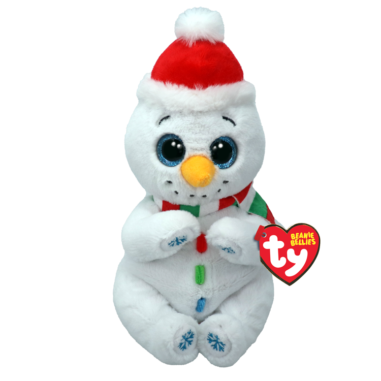 Ty Beanie Bellies - Brrrnard the Snowman
