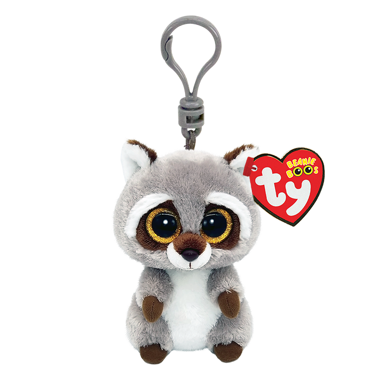 Ty Beanie Boos - Oakie the Raccoon Clip