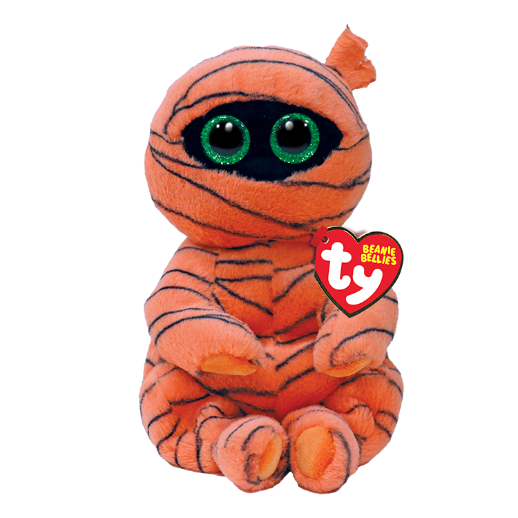Ty Beanie Bellies - Hocus Pocus the Orange Mummy