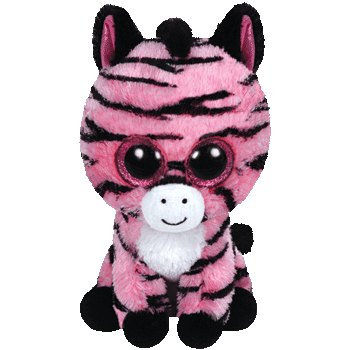 TY BEANIE BOO Izzy Zebra Justice Exclusive 6” No Hang Tag $9.99 - PicClick