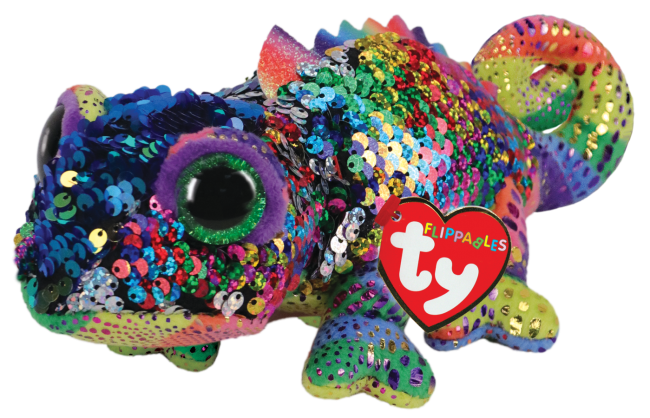 chameleon beanie baby