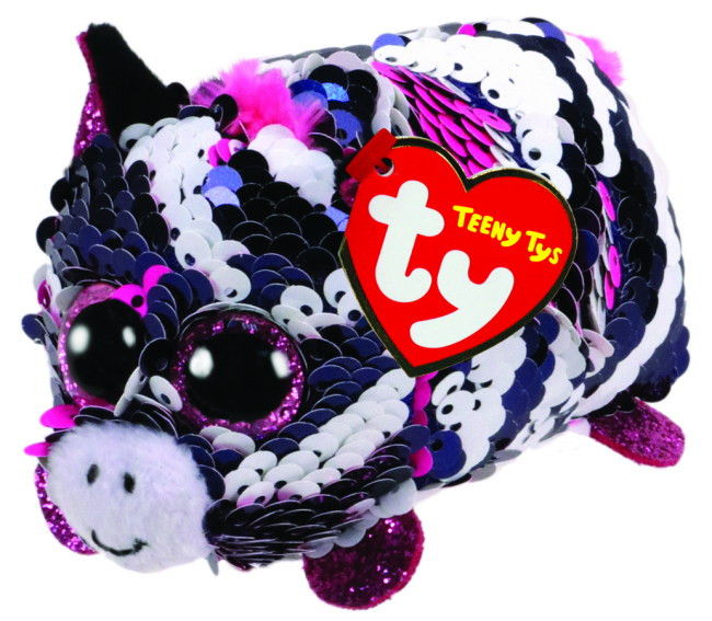 Ty Beanie Boos - ZOEY the Pink & Black Zebra (6 Inch) NEW - MINT with MINT  TAGS