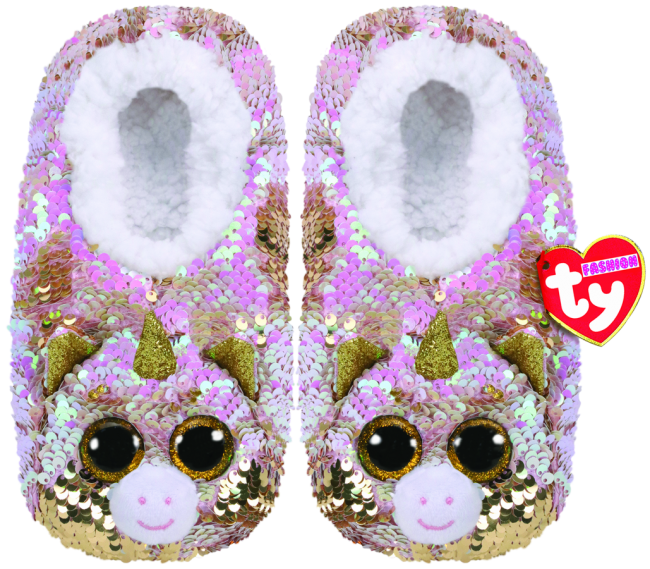ty sequin slippers